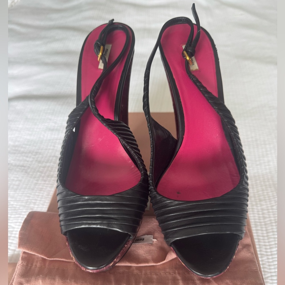 Authentic Miu Miu Sandals